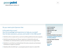 Tablet Screenshot of peerpt.com